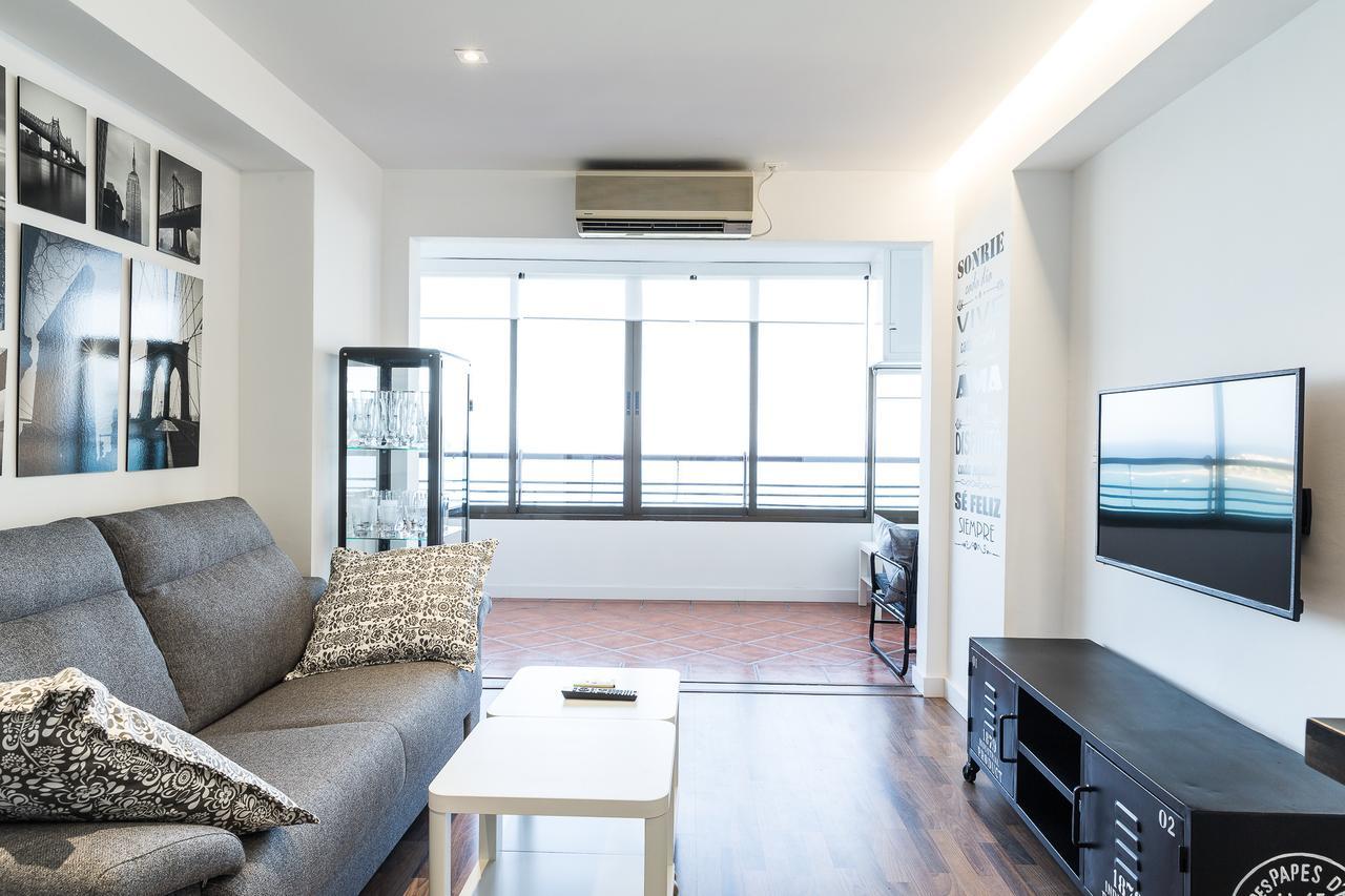 Amazing Sea Views With Ac Two Min Beach Alicante Exteriér fotografie